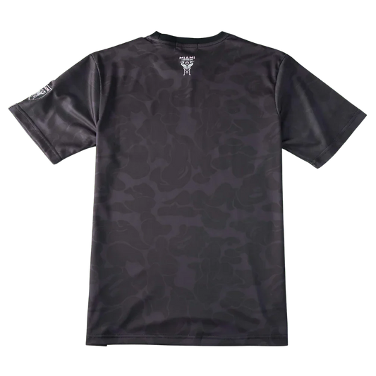 BAPE X INTER MIAMI BLACK CAMO SHIRT 2023/24
