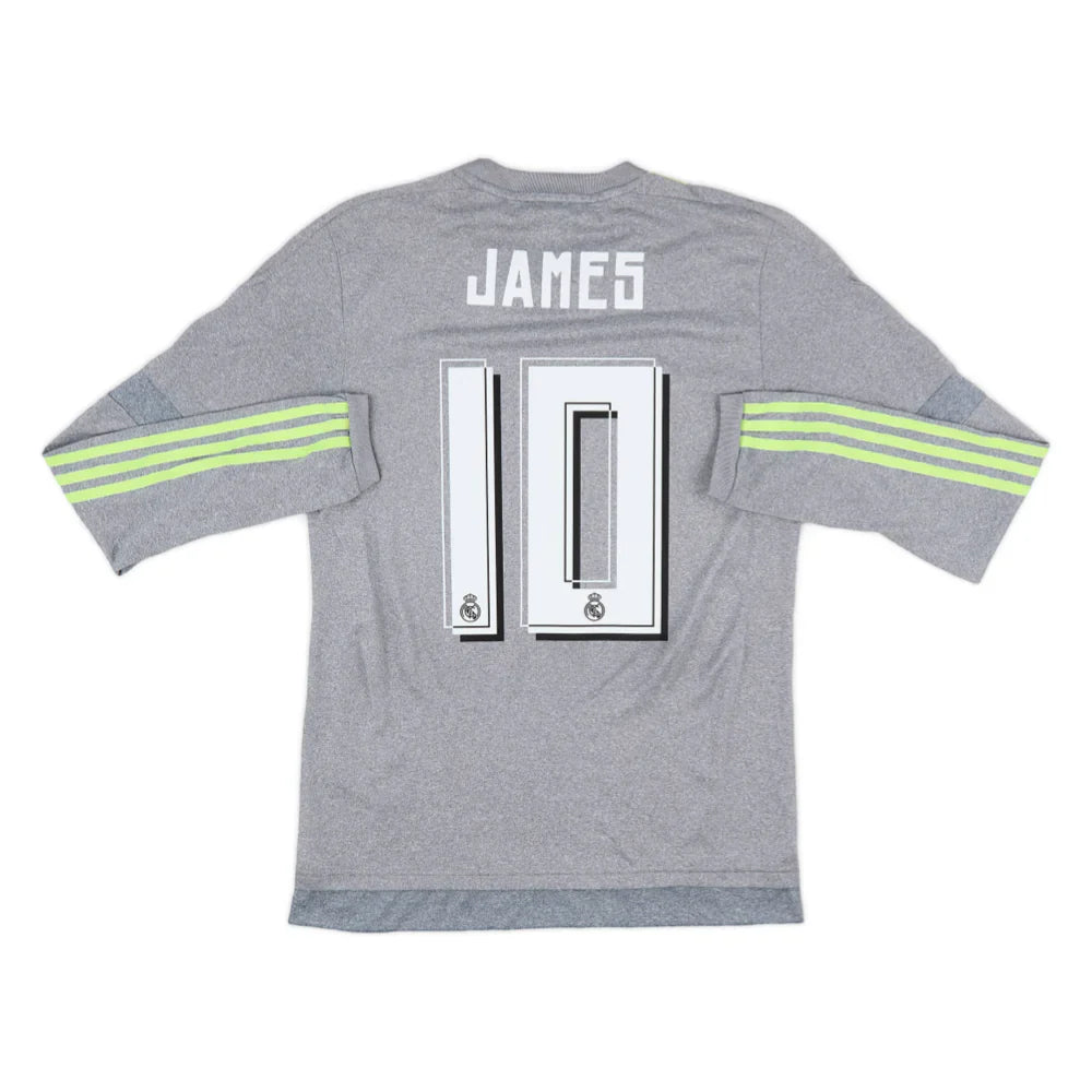 Real Madrid CF Long Sleeve Third Kit 2015/16