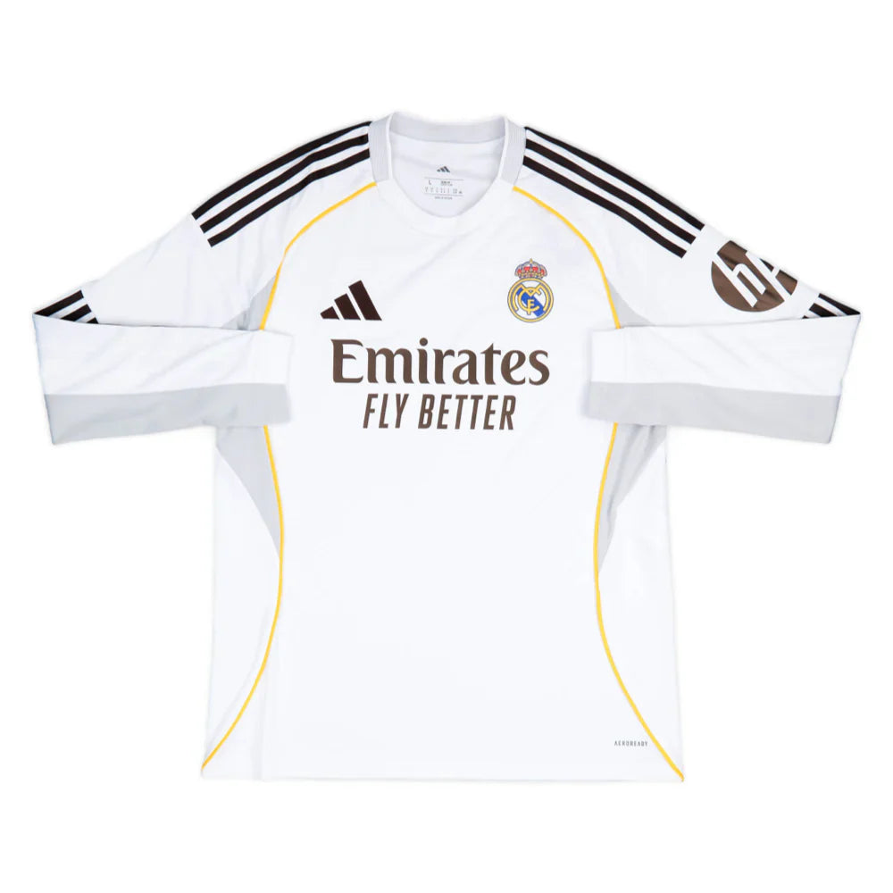 Real Madrid CF Long Sleeve Home Kit 25/26